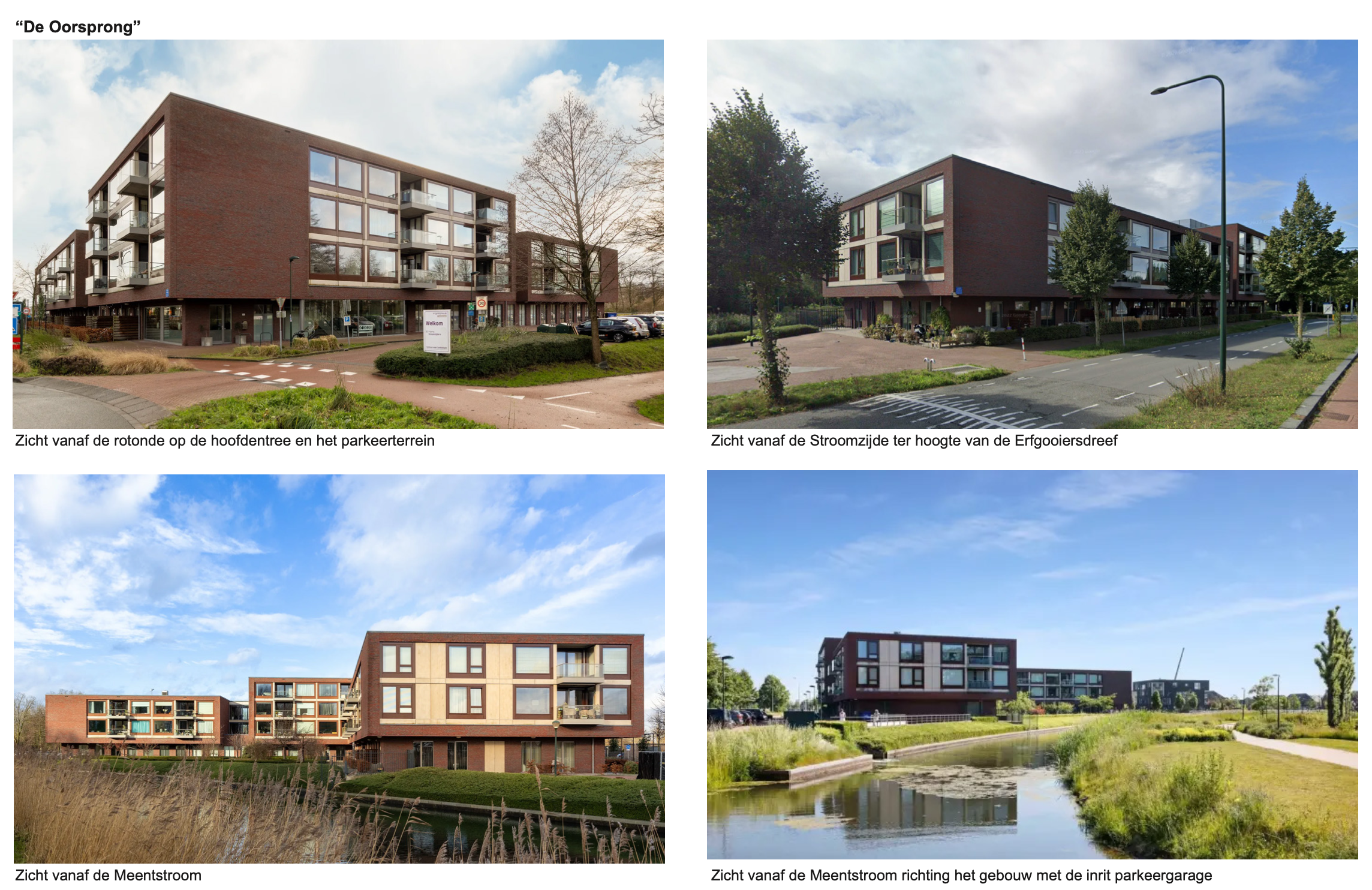 Stroomzijde-Blaricum - Locatie